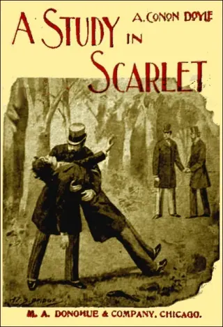 Обложка «A Study in Scarlet» — Arthur Conan Doyle, уровень B2