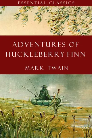 Обложка «Adventures of Huckleberry Finn» — Mark Twain, классика, уровень B1