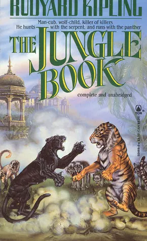 Обложка книги «The Jungle Book» — Rudyard Kipling, классика, уровень B1