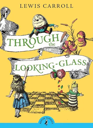 Обложка «Through the Looking-Glass» — Lewis Carroll, детская литература, уровень A2